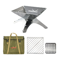 Winnerwell® M-sized Flat Firepit Bundle