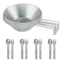 Winnerwell® Sierra Cup Bowl + Fork&Spoon 4-piece Family Set